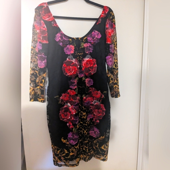 Floral Lace Dress - Picture 1 of 3